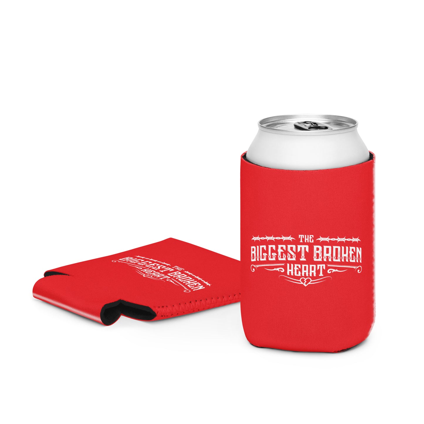 TBBH Koozie (can cooler) - red w/ white lettering