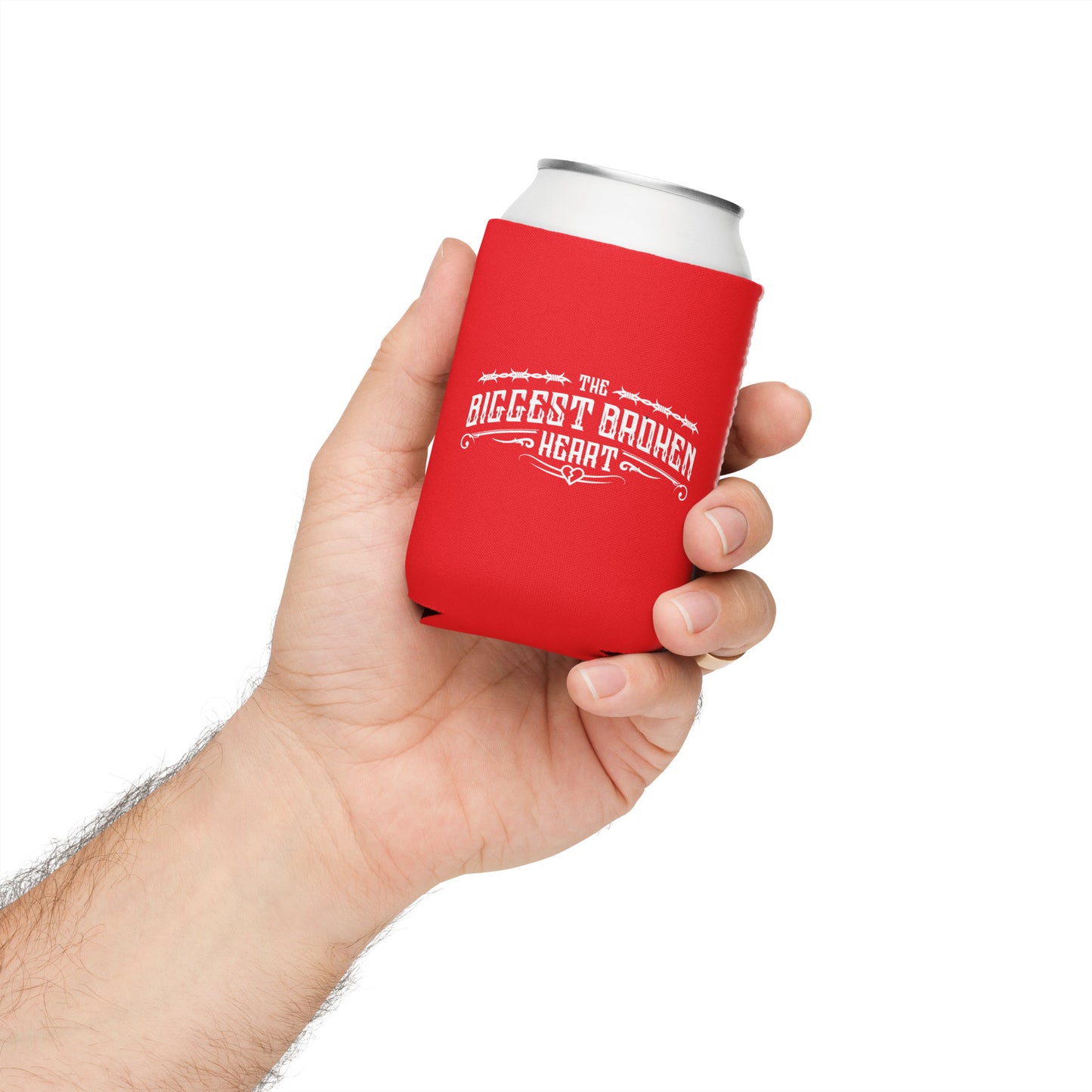 TBBH Koozie (can cooler) - red w/ white lettering