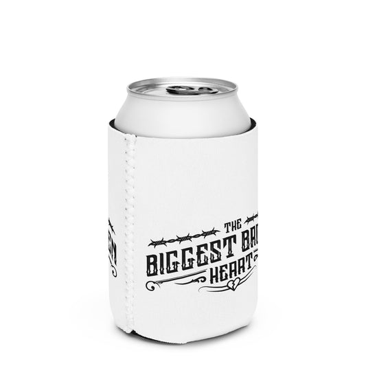 TBBH Koozie (can cooler) - white w/ black lettering