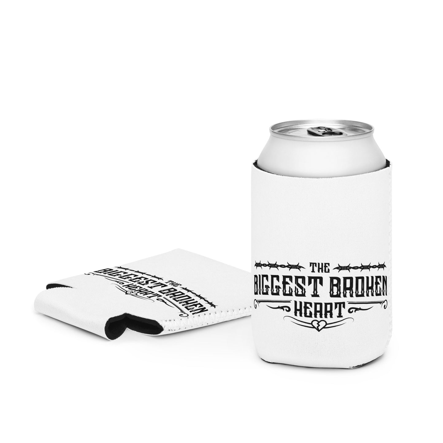 TBBH Koozie (can cooler) - white w/ black lettering