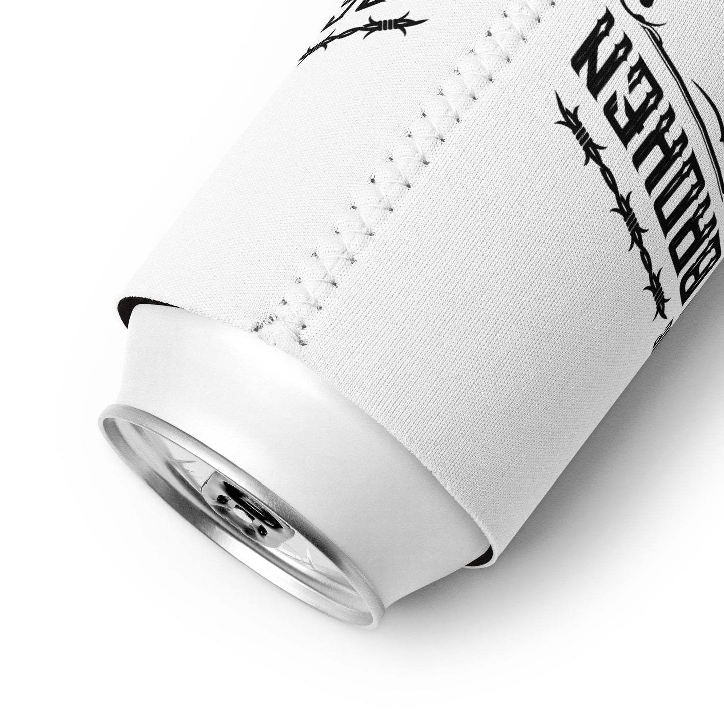 TBBH Koozie (can cooler) - white w/ black lettering